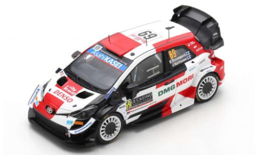 Modelauto Toyota Yaris WRC No.69 Gazoo Racing Rally WM Rally Monte Carlo 2021 K.Rovanper&Atilde;&curren;/J.Halttunen 1/43 Spark