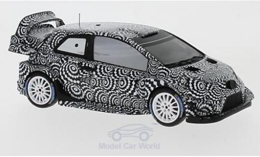 Modelauto Toyota Yaris WRC Rally Monte Carlo 2017 Test J-M.Latvala/M.Anttila 1/43 Spark
