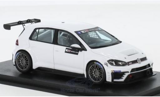 Modelauto Volkswagen Golf TCR GTI 2016 Test Car 1/43 Spark