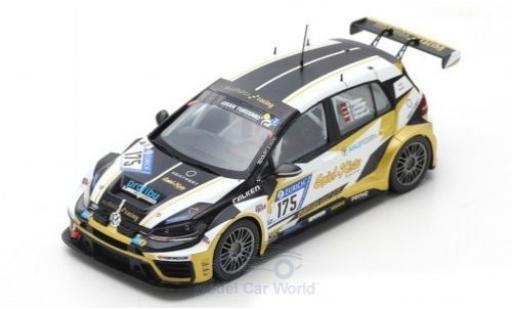 Modelauto Volkswagen Golf TCR GTI No.175 Mathilda Racing 24h N&Atilde;&frac14;rburgring 2017 A.G&Atilde;&frac14;lden/B.Leuchter/D.W&Atilde;&frac14;sthoff/C.Kletzer 1/43 Spark