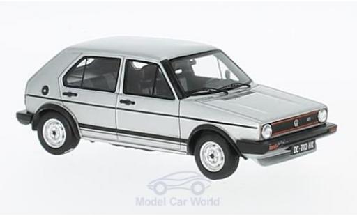 Modelauto Volkswagen Golf GTI I grijs 1982 1/43 Spark