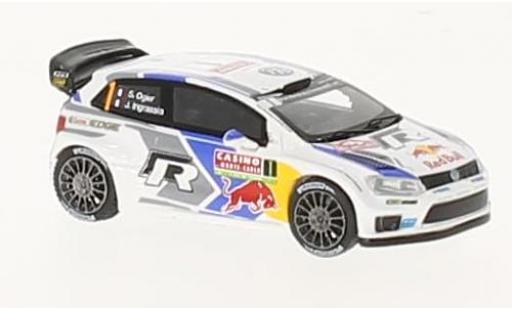 Modelauto Volkswagen Polo WRC R No.1 Motorsport Red Bull Rally WM Rally Monte Carlo 2014 S.Ogier/J.Ingrassia 1/87 Spark