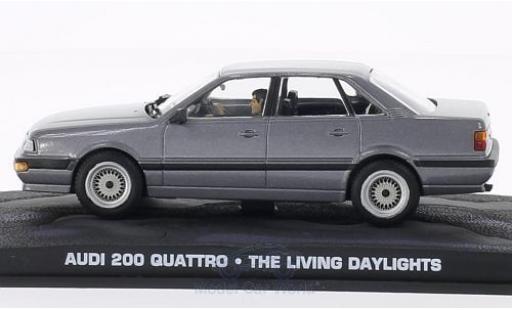Modelauto Audi 200 quattro berline metallic grijs James Bond 007 Der Hauch des Todes zonder Vitrine 1/43 SpecialC