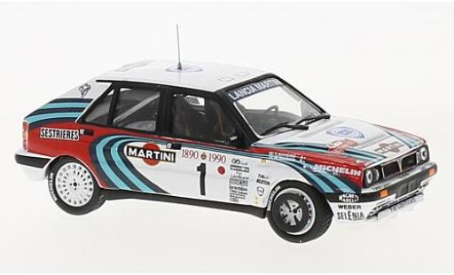 Modelauto Lancia Delta HF Integrale 16V No.1 Rally WM Rally Monte Carlo 1990 M.Biasion/T.Siviero sans Vitrine 1/43 SpecialC