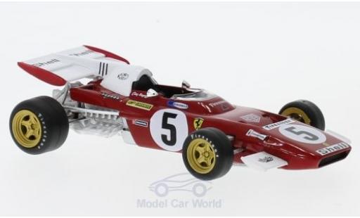 Modelauto Ferrari 312 B B2 No.5 formule 1 1971 C.Regazzoni 1/43 SpecialC
