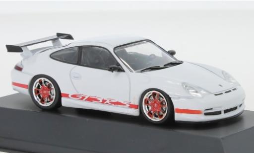 Modelauto Porsche 911 GT3 RS wit/rood 2003 911 Collection 1/43 SpecialC