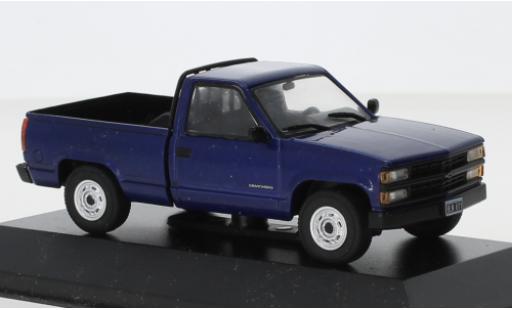 Modelauto Chevrolet Silverado pickup metallic blauw 1997 1/43 SpecialC