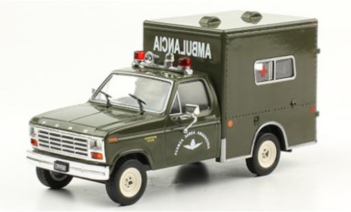 Modelauto Ford F-150 Pickup 50 Custom Ambulance Fuerza Aerea Zilverina 1982 Ambulancia 1/43 SpecialC