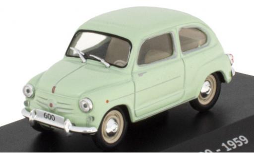 Modelauto Fiat 600 Berlina SpecialC.-122 la chaux 1959 1/43 SpecialC