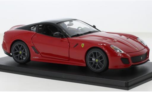 Modelauto Ferrari 599 GTO rood/zwart 2010 1/24 SpecialC
