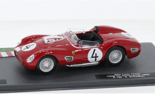 Modelauto Ferrari 250 TR .-125 Testa Rossa RHD No.4 1000km Nuerburgring 1959 1/43 SpecialC