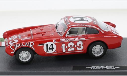 Modelauto Ferrari 340 Mexico RHD No.14 Carrera Panamericana 1952 1/43 SpecialC