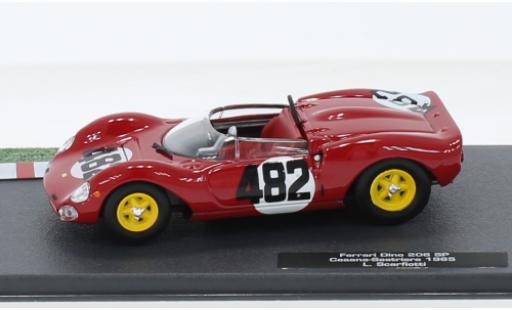 Modelauto Ferrari Dino S .-125 206 SP RHD No.482 Cesana Sestriere 1965 1/43 SpecialC