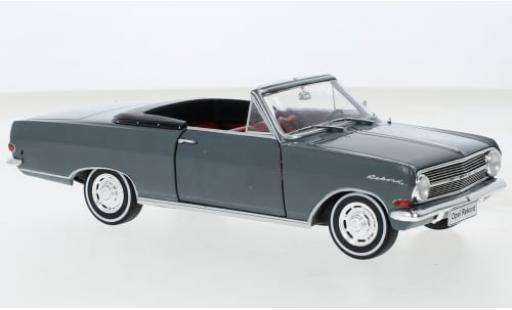 Modelauto Opel Rekord A .-128 Deutsch Cabriolet grijs 1964 1/24 SpecialC