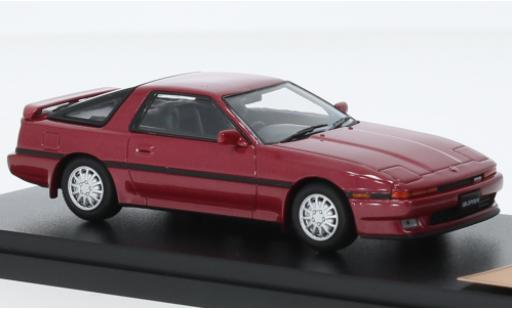 Modelauto Toyota Supra Base .-131 A70 metallic rood RHD 1986 1/43 SpecialC