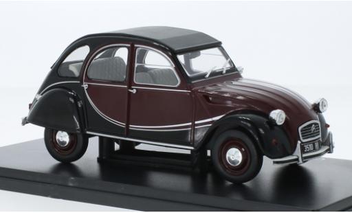 Modelauto Citroen 2CV Charleston .-132 6 rood /zwart 1982 1/24 SpecialC