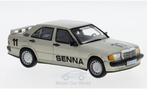 Modelauto Mercedes 190 DTM E 2.3-16V No.11 1984 A.Senna zonder Vitrine 1/43 SpecialC