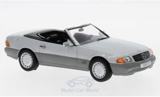 Modelauto Mercedes 500 Base SL (R129) grijs 1989 zonder Vitrine 1/43 SpecialC