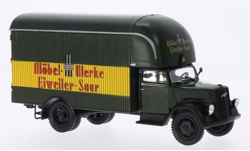 Modelauto Opel Blitz Base M&Atilde;&para;bel-Werke Eiweiler Saar 1949 sans Vitrine 1/43 SpecialC