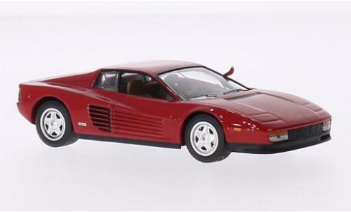 Modelauto Ferrari Testarossa Coupe rood sans Vitrine 1/43 SpecialC