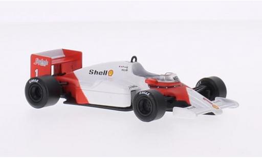 Modelauto McLaren MP4 MP4/2 MP4/2C No.1 formule 1 1986 A.Prost sans Vitrine 1/43 SpecialC