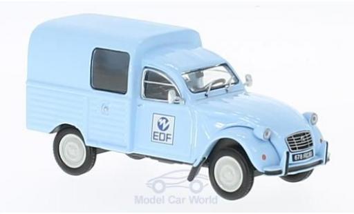 Modelauto Citroen 2CV Berline AKS 400 EDF / GDF met Figur 1/43 SpecialC
