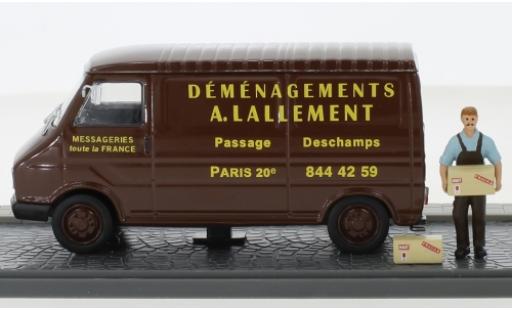 Modelauto Citroen C3 Fourgonnette 5 Demenagements A.Lallement avec figurine sans Vitrine 1/43 SpecialC