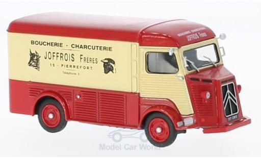 Modelauto Citroen Type H Fourgonnette Boucher - Charcutier met Figur 1/43 SpecialC