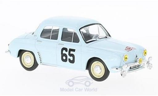Modelauto Renault Dauphine Gordini No.65 Rally Monte Carlo 1958 G.Monraisse/J.Feret zonder Vitrine 1/43 SpecialC