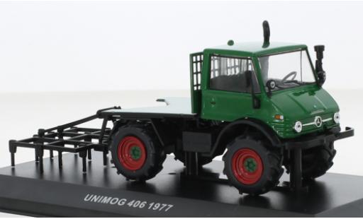 Modelauto Mercedes Unimog 406-425 406 groen 1977 1/43 SpecialC
