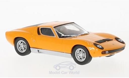 Modelauto Lamborghini Miura P400 oranje 1966 1/43 SpecialC