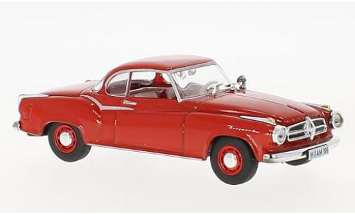 Modelauto Borgward Isabella coupe rood 1957 sans Vitrine 1/43 SpecialC