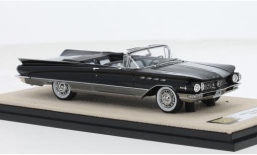 Modelauto Buick Electra Convertible 225 Cabriolet zwart 1960 1/43 Stamp Models