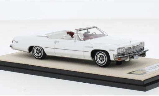 Modelauto Buick Le Sabre Convertible Custom Cabriolet wit 1975 1/43 Stamp Models