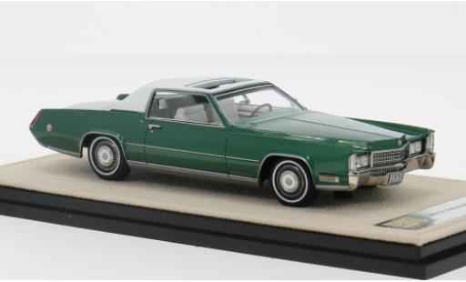 Modelauto Cadillac Eldorado Biarritz groen 1970 1/43 Stamp Models