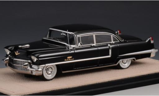 Modelauto Cadillac Fleetwood Sixty Special zwart 1956 1/43 Stamp Models