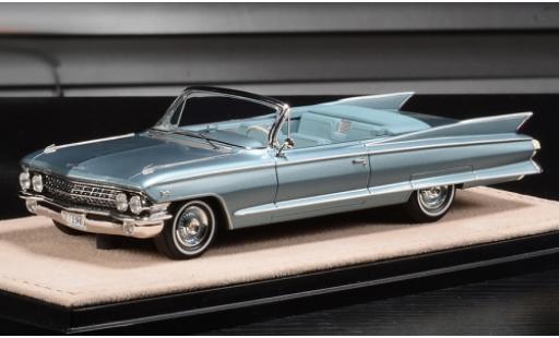 Modelauto Cadillac Eldorado Biarritz metallic blauw 1961 1/43 Stamp Models