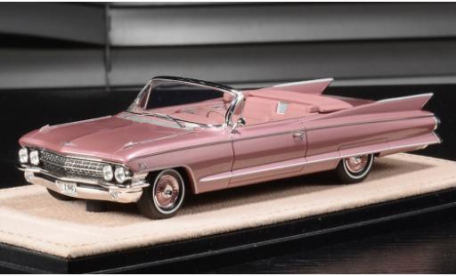 Modelauto Cadillac Eldorado Biarritz metallic roze 1961 1/43 Stamp Models