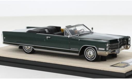 Modelauto Cadillac Eldorado Convertible Cabriolet groen 1966 1/43 Stamp Models