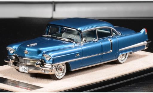 Modelauto Cadillac Fleetwood Sixty Special metallic blauw 1956 1/43 Stamp Models