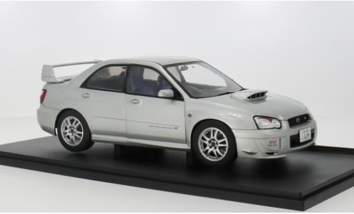 Modelauto Subaru Impreza WRX grijs 2003 1/18 Solido
