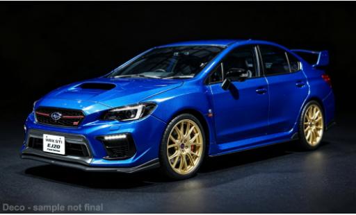 Modelauto Subaru Impreza STI EJ20 blauw 1/18 Sun Star