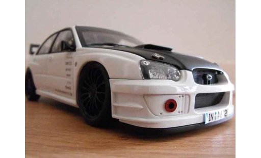 Subaru Impreza WRX 1/18 Autoart 2003 plain body white modelauto