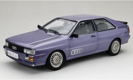 Modelauto Audi Quattro coupe metallic lila 1983 1/18 Sun Star