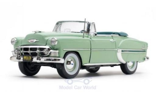 Modelauto Chevrolet Bel Air Convertible Cabriolet groen 1953 1/18 Sun Star