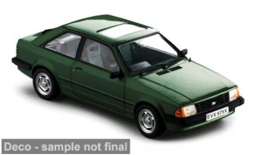 Modelauto Ford Escort GL MK III groen 1981 1/18 Sun Star