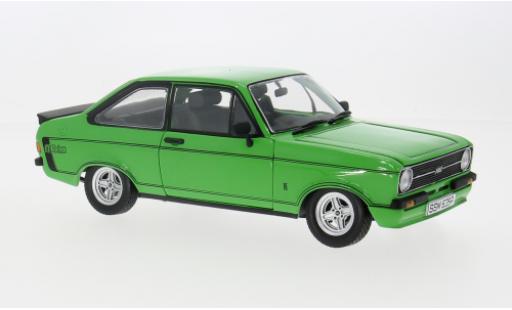Modelauto Ford Escort Mexico MkII groen RHD 1976 1/18 Sun Star