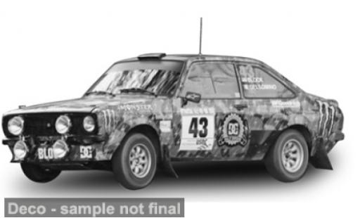 Modelauto Ford Escort RS 1800 Rally New York 2023 #43 1/18 Sun Star