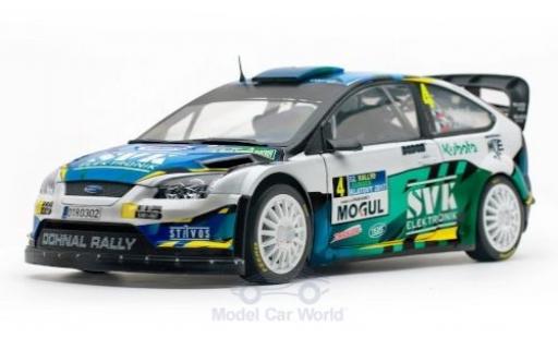 Modelauto Ford Focus RS WRC No.4 Rally Sumava Klatovy 2017 J.Dohnal/M.Ernst 1/18 Sun Star
