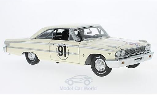 Modelauto Ford Galaxie 500 XL No.91 Tour de France Auto 1963 H.Greder/M.Foulgoc 1/18 Sun Star
